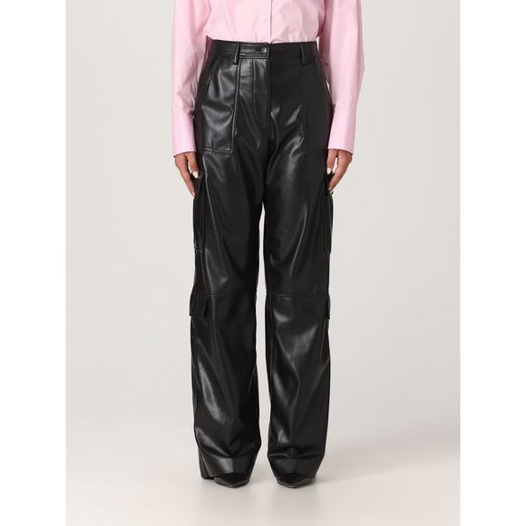 Msgm Pants Woman Black